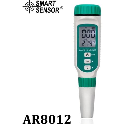 Professional Salinity Meter Salinometer for Seawater Food Salt Tester ATC Handheld Aquarium Salt Content Meter Halometer Gauge