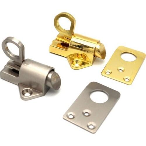 Airplane Zinc Alloy Spring Loaded Door Window Lock Insert Barrel Bolt Pasador