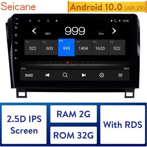Seicane Android 10.0 for 2006 2007 2008-2015 TOYOTA Sequoia Car Multimedia Player 9 Inch 4-core Radio GPS Stereo Support RDS