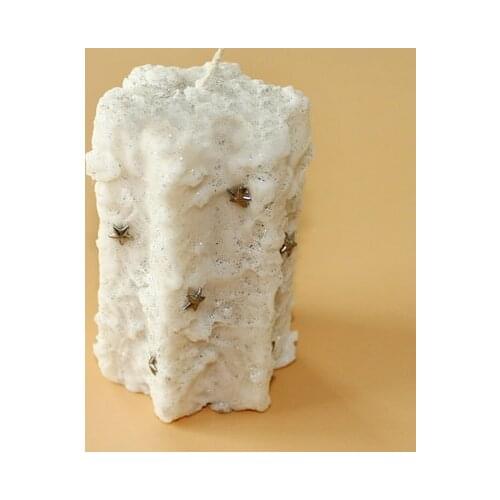 Silicone Mold Snowflake Chocolate Mold Candle Mould Ice Cream Silicon Rubber DIY Baking 3D PRZY Eco-friendly 001