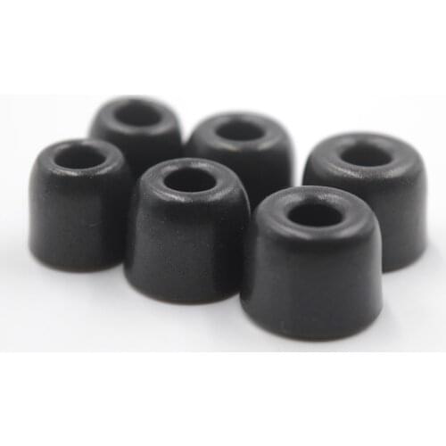 BQEYZ Earphone Comply Eartips SML 6 Pcs Isolation Memory Foam Cleaning Replacement Case Cover for HiFi Audio In-Ear Monitorr