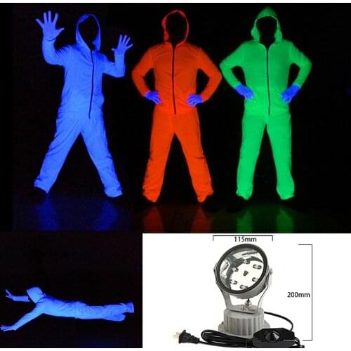 LED Stage Performance Light High Power Dimmable Rave Party Hand Shadow Show Fluorescence Bar Disco Decorate Ultraviolet Lamp
