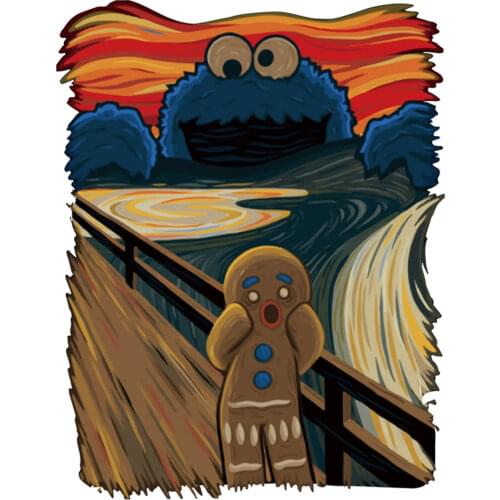 Anime patch thermo stickers on clothes iron transfer fusible clothing iron on patches stripes heat-sensitive clothes tops