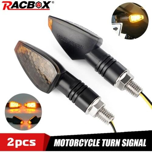 Universal Flasher Motorcycle LED Turn Signals Indicator Triangle DRL Blinker Rear Lights Signal Lamp For Honda shadow 750 600