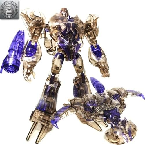 IN STOCK APC Toys Dark Master APC-004 APC004 TFP Leader Transparent Dark Tank Wei Version Action Figure With Box