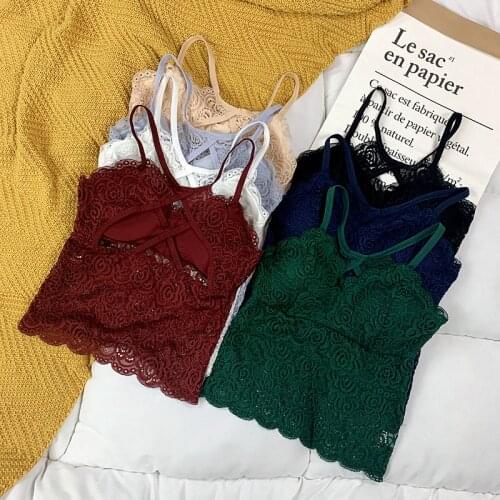 Women Lace Up Camis Women Cute Lace Top Women 2021 Summer Cropped Camisole Cute Female Slimming Tops Women Sexy Tops