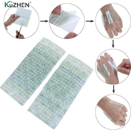 10Pcs Waterproof Transparent Adhesive Wound Dressing Plaster Stretch 15*15cm/13*15cm/10*12cm Hot Sale