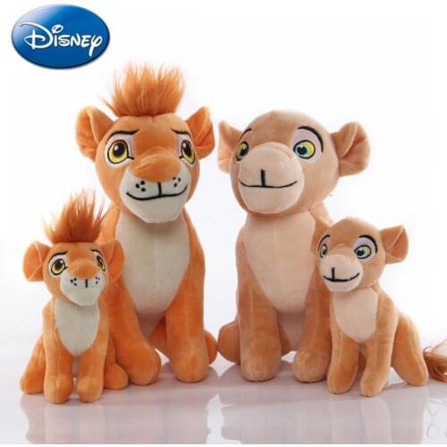 13-23cm Disney Movie The Lion King Simba Nala Cute Soft Dolls Cartoon Stuffed keychain pendant Animals Toys for Children Gift
