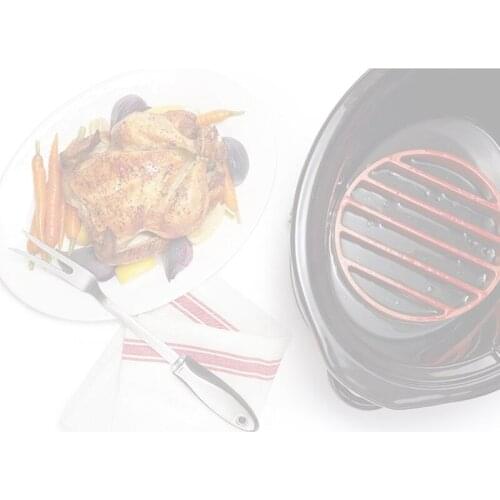 2Pcs Roast Rack,Non-Stick Silicone Roasting Rack,for Grill/Slow Cooker,Cooling Rack,BBQ Accessories
