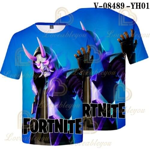 2021 Game 3D Print T Shirt Children Fashion Hip Hop T-shirt Streetwear Harajuku Tee Shirts Homme Cool Tops