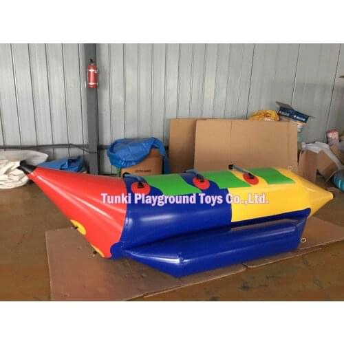 3 Seats Inflatable banana boat inflatable boat for sale inflatable water games