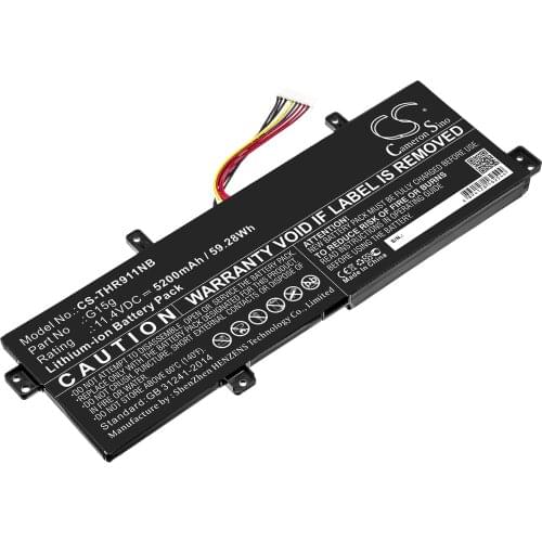 CS 5200mAh / 59.28Wh battery for Gigabyte SabrePro 15, SabrePro 15 G, SabrePro 15-W8