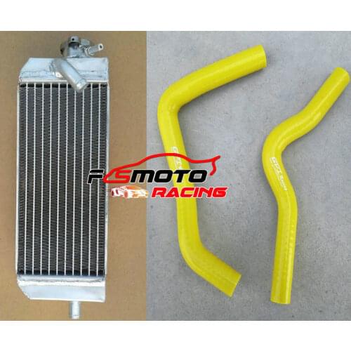Aluminum Radiator For Suzuki RM 85 RM85 2002-2019; RM85L RM-85L 2002-2015 2003 2004 2005 2007 2009 OR WITH Silicone Hose