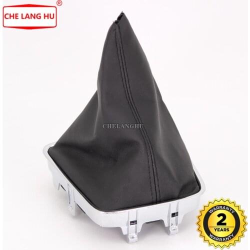 For VW Tiguan 2007 2008 2009 2010 2011 Car-styling Gear Stick shift knob Leather Boot