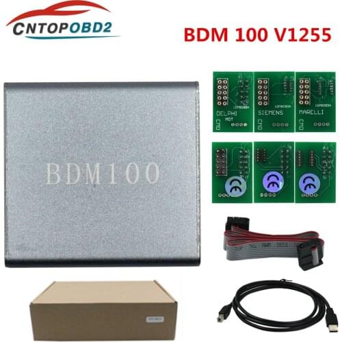 BDM100 V1255 Professional ECU Flasher Chip Tuning Tool V1255 Universal BDM 100 Car ECU Reader Work With BDM Frame Adapters