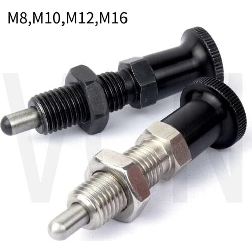 PXKL SXPAL Long Index Bolts, Indexing Plungers,Locking Pin ,Locking Spring Screw,Aluminum Knob, M8 M10 M12 M16