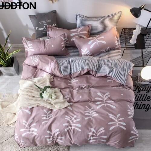 JDDTON Arrival New Classic Pastoral Bedding Set 2020 Lovely Colorful Bed Linings Quilt Cover Pillowcase Cover Bed Sheet BE030