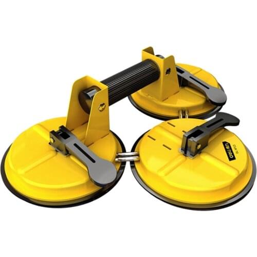 Three-Jaw Glass Suction Cup Special Steel Professional Level Crane Remove The Panel Tool