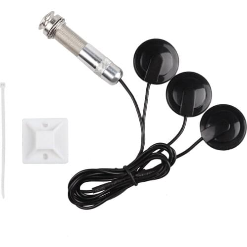 Universal Guitar Pickup Piezo Transducer 6.35mm Length 3 Transducer For Acoustic Guitar Ukulele Mandolin Banjo Parts Accessories