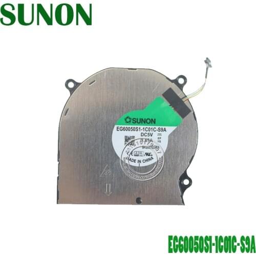 Laptop CPU Cooling Fan EG60050S1-1C01C-S9A DC5V 0.45A 4PIN SOL51661SLM FOR HUAWEI MateBook 13 14 HNL-WFP9