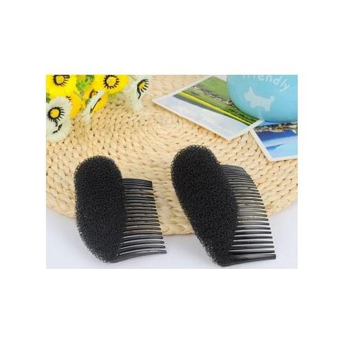 1000pcs Dish Fluffy Sponge Pad Hair Styling Clip Stick Bun Maker Braid Tool Hair Beauty Tools Accessories new