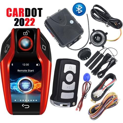 CARDOT KOL Drop shipping Modified Universal Smart Remote Car Key LCD for Toyota Honda Lexus KIA Ford Hyundai Car Alarm