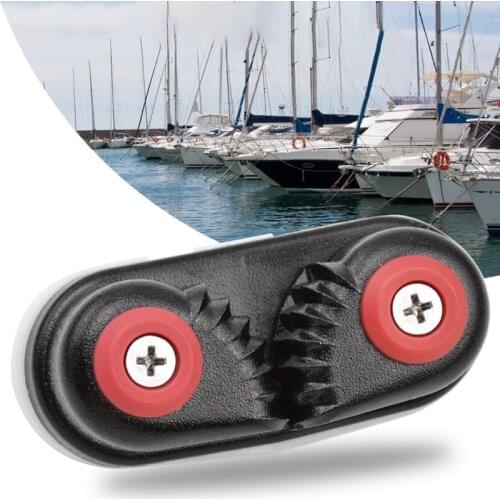 Black Anodized Aluminium Cam cleat Boat Cam cleats Matic Fairlead Marine Sailing Sailboat Kayak Canoe Dinghy Accessories