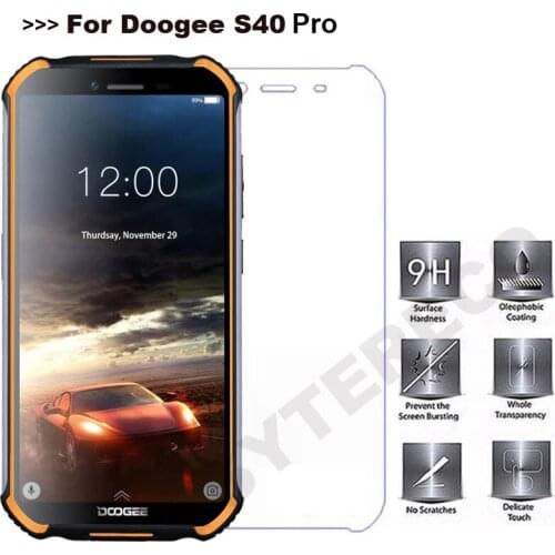 For Doogee S40 Pro tempered glass 9H 2.5D High Quality Screen Protector Film For Pelicula de vidro Doogee S40 S40Pro Glass Cover