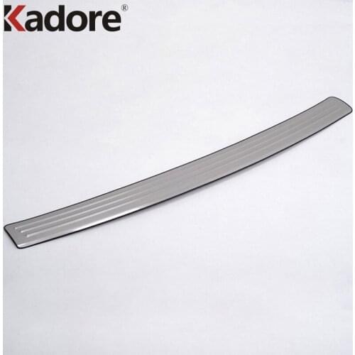 For Mitsubishi Lancer 2008 2009 2010 2011 Stainless Steel Outside Rear Bumper Protector Sill Plate Cover Car Accessories