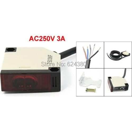 E3JK-DS30M1 AC 90V - 250V 30cm Detection Distance Infraredray Infrared Photoelectric Sensor Bijection Photo Switch Photoswitch