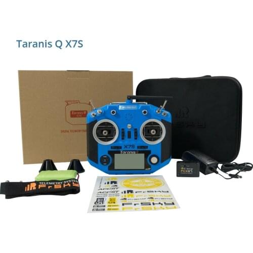 Frsky 2.4G 16CH ACCST Taranis Q X7S Transmitter TX Mode 2 M7 Gimbal Wireless Trainer Free Link App Bag for RC Models