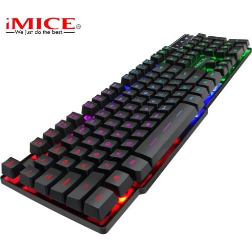 IMice AK-600 Wired Gaming Keyboard 104 Keys Mechanical Keyboard RGB Backlit Keyboard for PC Gamer Teclado Gamer Mecanico Clavier