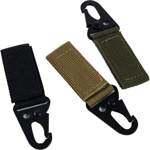 Carabiner High Strength Nylon Key Hook Webbing Buckle Hanging System Belt Buckle