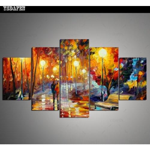 HD Printed Painting Canvas Printing Knife painting Room decor print poster picture canvas Framed Art HG-1867