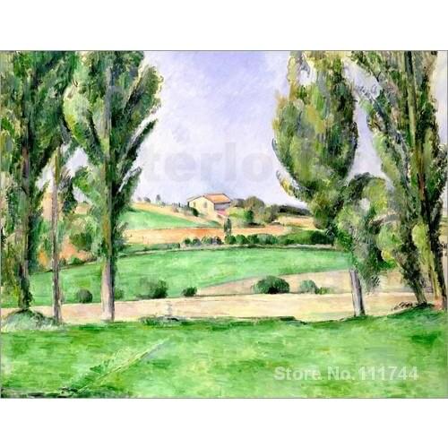 Art On Canvas Provencal Landscape Paul Cezanne paintings for sale High quality Hand painted