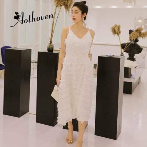 Summer Solid Plumage Vintage Dresses Sleeveless Spaghetti Strap Women Dress Office Lady Bandage Bodycon Sexy Party Dress Vestido