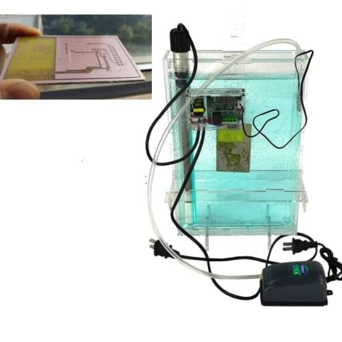 HK2030 circuit board making etching machine PCB DIY metal corrosion etching machine 220V