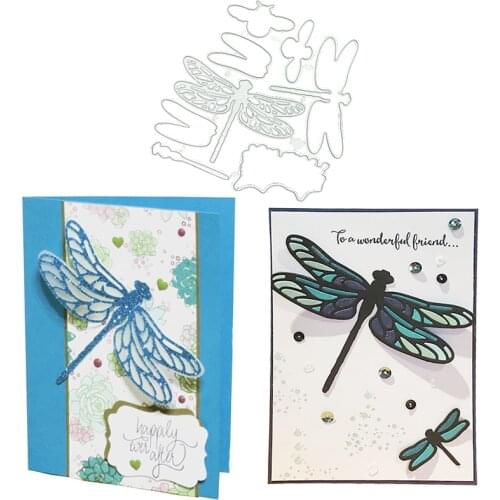 Julyarts Dragonfly Metal Cutting Dies New 2019 Card Making Dies for Scrapbooking Photo Album Templates