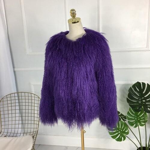 Women Coat Real Sheep Fur Coat Autumn And Winter Fashion Thermal Coat High Quality