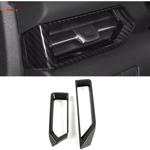 For Nissan Sentra Bluebird Sylphy 2020 2021 Carbon Fiber Front Side Air Vent Cover Trim Outlet Panel Inner Accessories