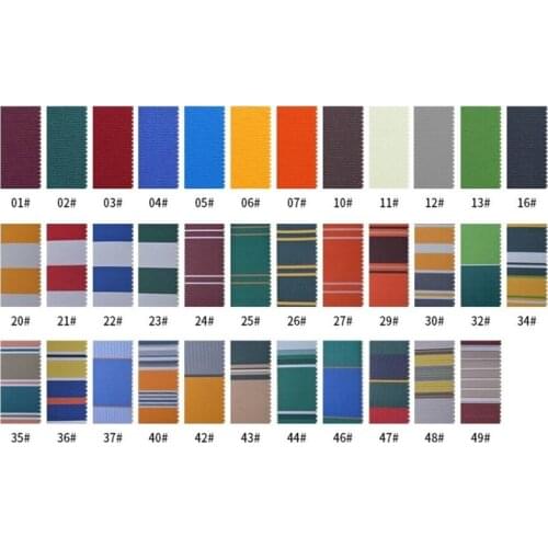 Customized Retractable canopy fabric Wall-mounted Awning waterproof cloth