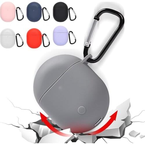 Shockproof Case For Xiaomi Redmi Buds 3 Pro Case Solid Color Non-slip Silicone Protect Earphones Cover Redmi Airdots 3 Pro Case