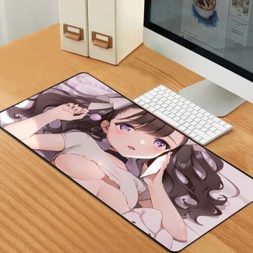 Anime Sexy girl most popular Animation Game mouse pad Unique creative Computer keyboard mouse pad Can be customized any picture