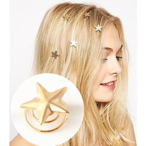 T401 Hot Girl New Bijoux Hair Clips Star Hair Sticks love Peach Hagiwara headbands For Women Wedding jewelry One Direction