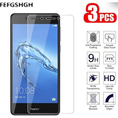 3Pcs/lot 2.5D Tempered Glass For Huawei Nova Smart Screen Protector Glass For Huawei honor 6C DIG-L21HN Protective Film Glass