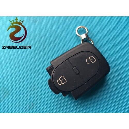 1Pcs Of New Replacement 2+1 Button Remote Key Case For Audi A3 A4 S4 Flip Shell Fits 2032 Battery No Logo Blank Auto Parts Cheap