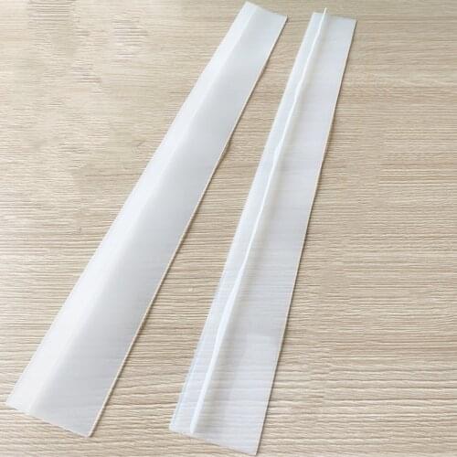 2PCS Home Silicone Stove Counter Gap Filler Cover Kitchen Heat-Resistant Seals Spills Guard Fillers Anti-fouling Anti-oil