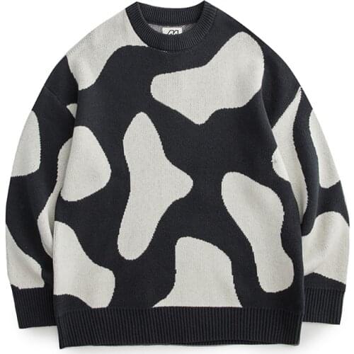 2021 Autumn New Fashion Brand Vintage BF Style Big Toe Cute Pullover Vintage Mens Sweater