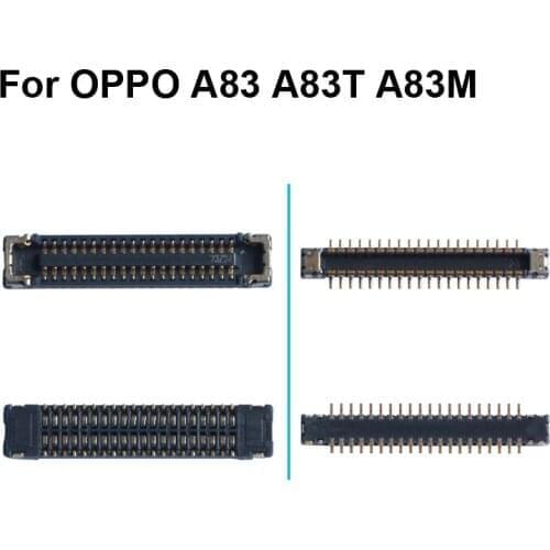 5pcs FPC connector For OPPO A83 A83T A83M LCD display screen on Flex cable on mainboard motherboard For OPPO A 83 OppoA83 Parts