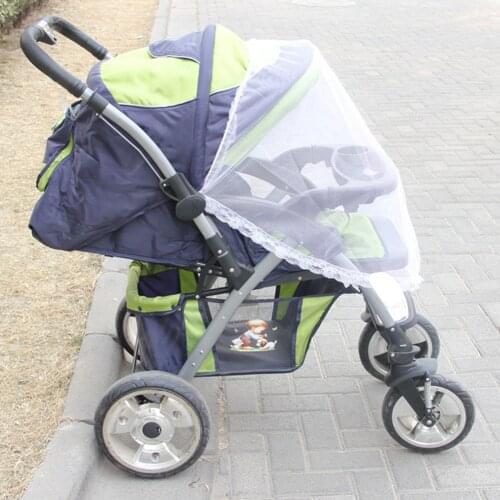 Baby Stroller Accessories Newborn Stroller Pushchair Mosquito Insect Net Infants Safe Protection Mesh Mosquito Net Shield